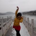 蒙古族姑娘萨日拉格在风景区大秀优美舞蹈视频