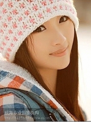 盼盼美女图